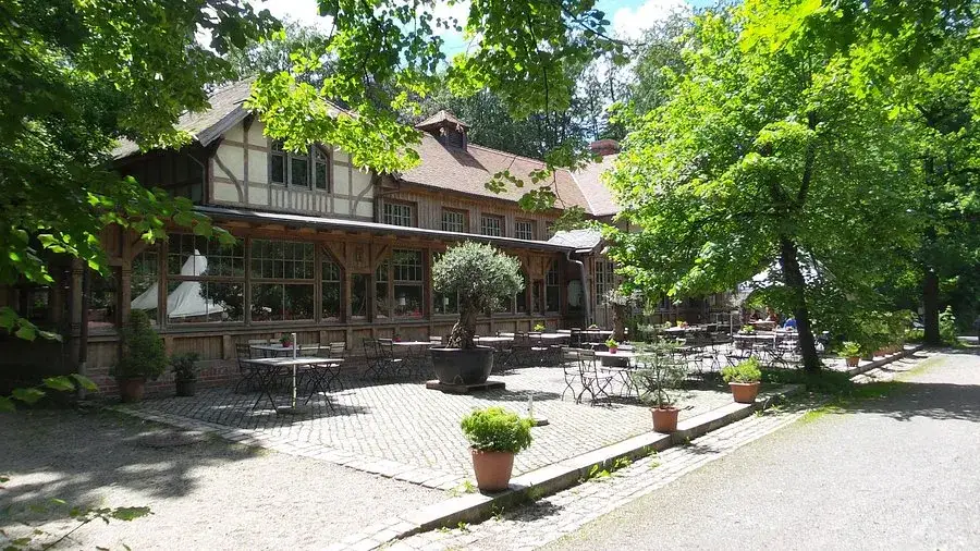 Zeisigwaldsch&auml;nke Biergarten Atmosph&auml;re
