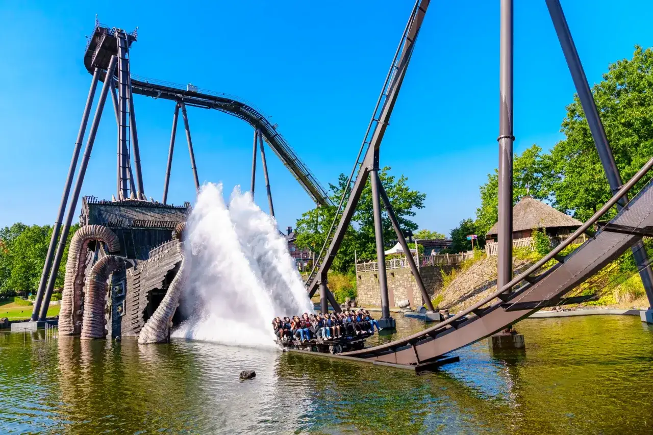 Heide Park Resort &Uuml;bersicht Achterbahnen