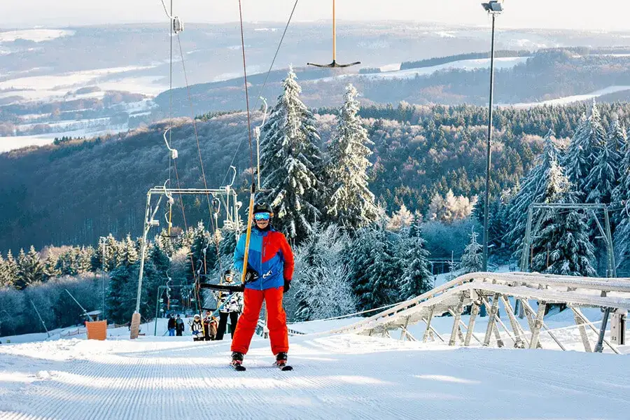 Skigebiet Schwarzer Berg Rh&ouml;n Familie